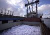 Ship carrying relief materials from India for Sri Lankan people reaches Colombo