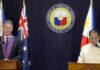Australia, Philippines consider joint patrols in South China Sea