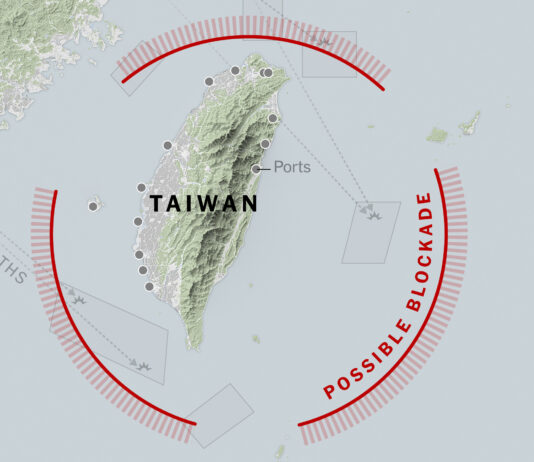 China Is Practicing How to Sever Taiwan’s Internet