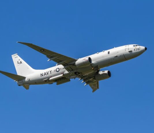 China protests after US Navy jet flies through Taiwan Strait