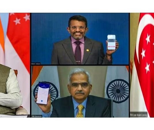 India, Singapore link real-time digital payment systems