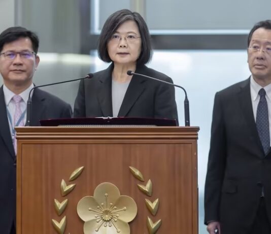 Taiwan president defiant after China threatens retaliation for US trip