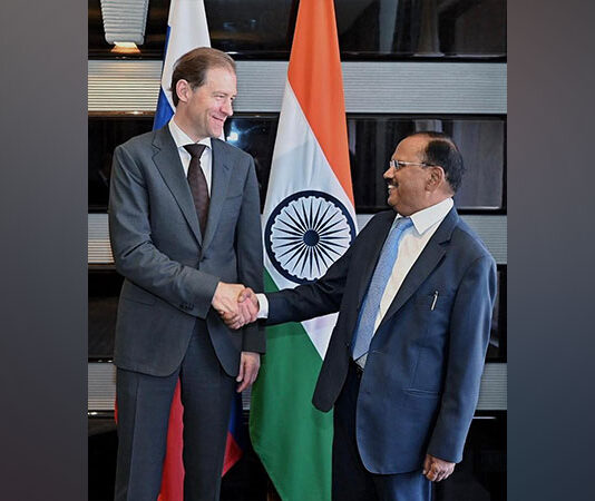 NSA Doval meets Russian Dy PM Manturov, discuss India-Russia strategic partnership