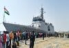 Operation Kaveri: First batch of stranded Indians leave conflict-torn Sudan for Jeddah on INS Sumedha