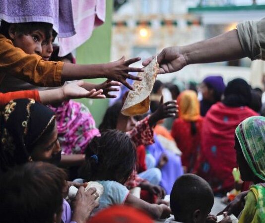 Pakistanis protest in Khar area, claim denial of free wheat flour