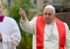 Rebounding Pope Francis begins Palm Sunday Mass at Vatican