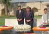 South Korea Foreign Minister Park visits Mahatma Gandhi memorial in Rajghat, pays tribute