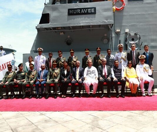Rajnath Singh hands over Fast Patrol Vessel, Landing Craft Assault ship to Maldives