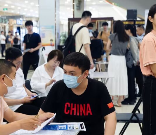 Chinese professor says youth jobless rate might have hit 46.5%