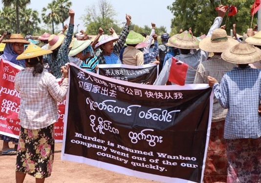 Chinese Copper Mine in Myanmar Expands With Land Grab