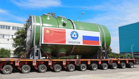 Russian reactor for major Chinese nuclear power plant arrives