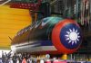 Taiwan unveils new £1.3bn submarine named after mythical fish to counter Chinese threat