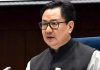 China nervous as India developing border areas: Union minister Kiren Rijiju on Beijing’s Arunachal claims