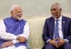 Maldives minister highlights close ties to India during China visit
