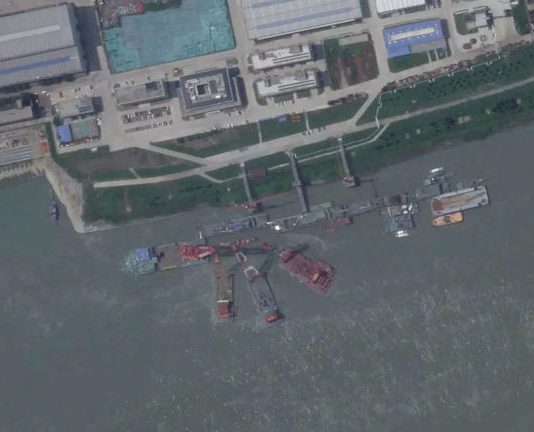 Setback for Xi Jinping’s military ambitions as China’s newest nuclear-powered submarine sinks at Wuhan port