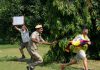 Tibetan group in India protests against China and human rights situation in homeland