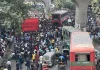 Dhaka gridlocked by series of protests