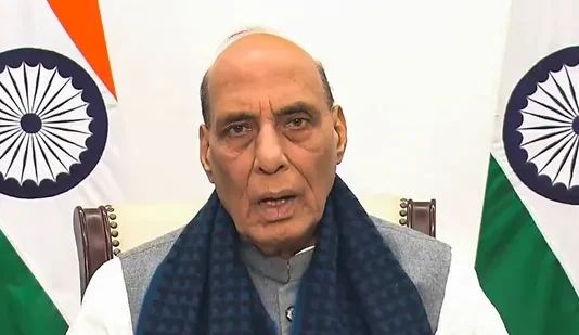 Irresponsible politics: Rajnath Singh counters Rahul Gandhi for his remarks on ‘China’ in Parliament