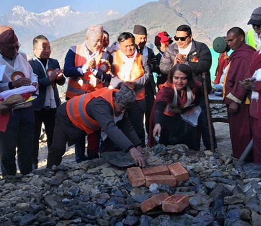 Foundation stone laid for construction of Birthing Centre in Nepal with Indian aid