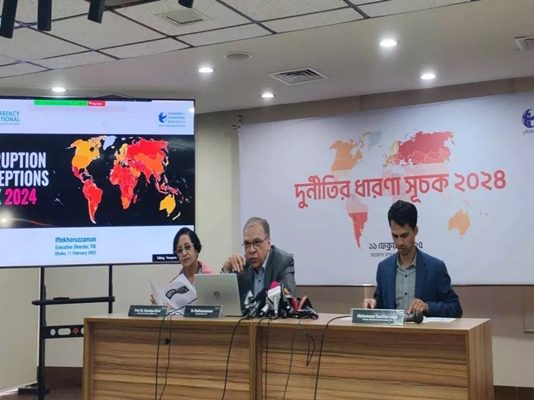 Bangladesh slips 2 notches in Global Corruption Index