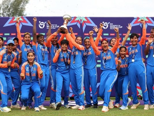 BCCI announces cash award of Rs 5 crore after India win second consecutive U19 Women’s T20 World Cup