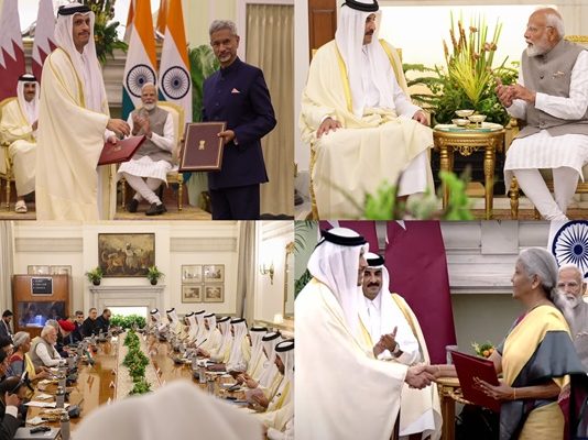 India & Qatar Sign MoUs on Strategic Partnership and Tax Cooperation