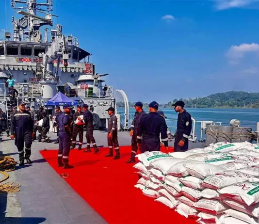Operation Brahma: Indian Navy Ships Karmuk, LCU 52 To Sail for Myanmar with Earthquake Relief Aid