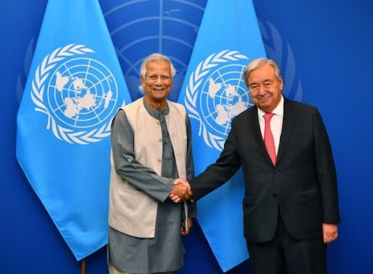 UN chief Guterres, Bangladesh Chief Adviser Yunus discuss country’s domestic issues, Rohingya situation