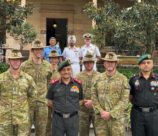 CDS General Anil Chauhan tours historic Victoria Barracks in Melbourne during Australia visit