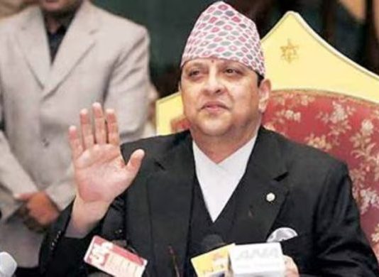 Nepal’s former King Gyanendra Shah arrives in Kathmandu amidst tight security