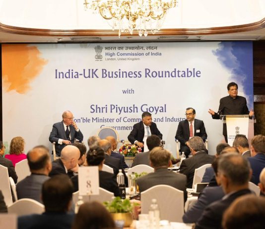 Piyush Goyal highlights investment opportunities at India-UK business roundtable
