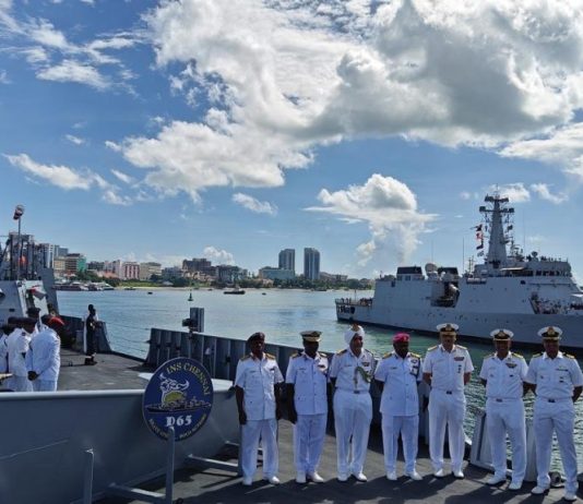 INS Sunayna entered Port of Dar-es-Salaam in Tanzania