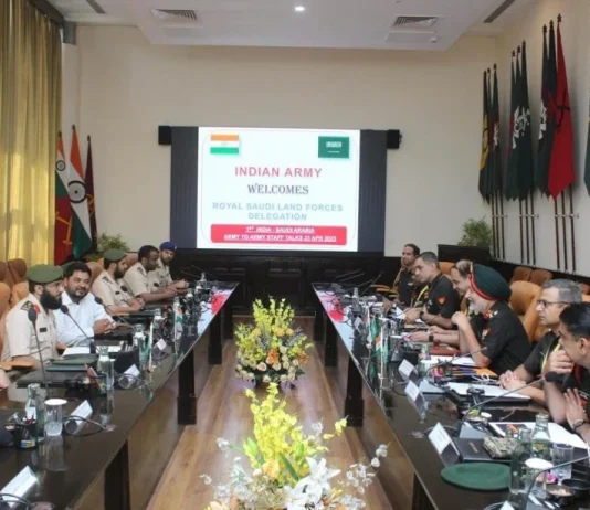 India, Saudi Arabia hold Inaugural Army-to-Army Staff Talks