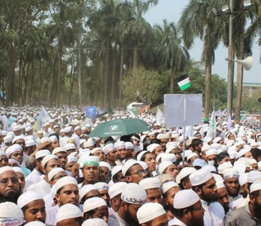 Hefazat-e-Islam Holds Rally in Dhaka, Demands Abolition of Women’s Affairs Reform Commission