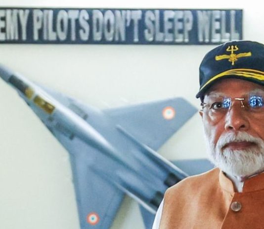 PM Modi visits Adampur Airbase, interacts with Air warriors, salutes their courage