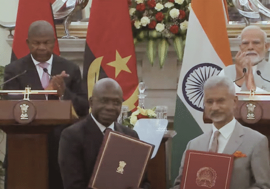 India, Angola Sign Key Agreements; PM Modi Announces $200 Million Defence Credit Line