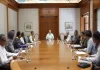 PM Narendra Modi holds high-level meeting at his residence in New Delhi