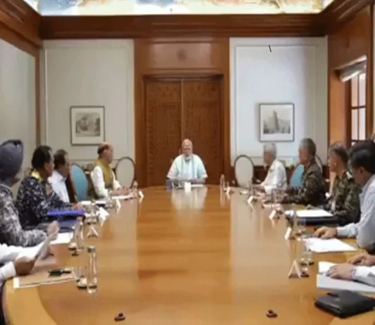 PM Narendra Modi holds high-level meeting at his residence in New Delhi