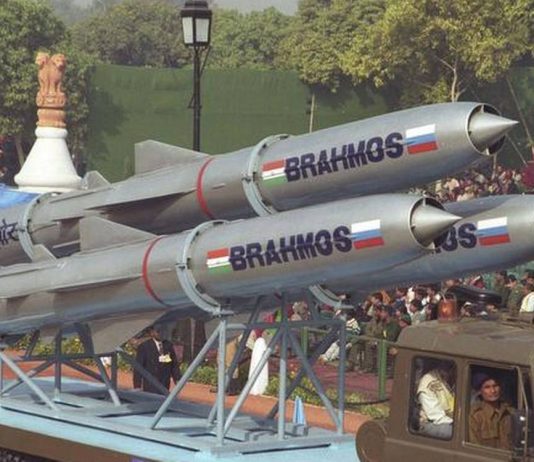 “Defence Minister Rajnath Singh inaugurates BrahMos Aerospace testing facility in Lucknow.”