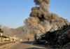 Israel steps up Gaza bombardment ahead of White House talks on ceasefire