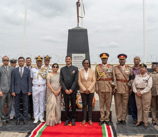 India and Kenya unveil India-Africa commemorative pillar honouring World War I soldiers