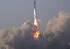SpaceX rocket being tested in Texas explodes