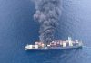 Indian Navy Responds Swiftly to Blaze on MV Wan Hai 503, Rescues 18 Crew