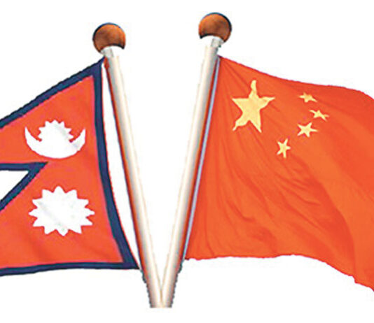 Nepal- China Miterepul bridge washed away in floods