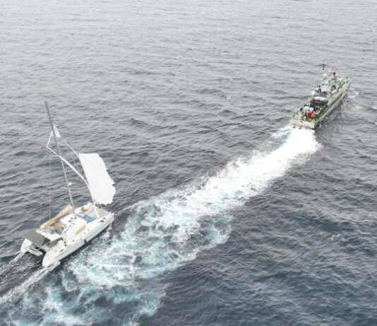 ICG carries out rescue operation for US sailing vessel Sea Angel
