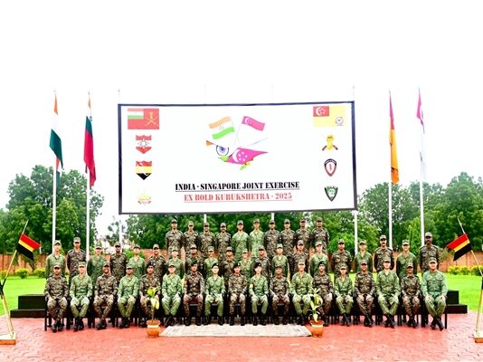 India-Singapore Joint Military Exercise ‘Bold Kurukshetra 2025’ Begins in Jodhpur