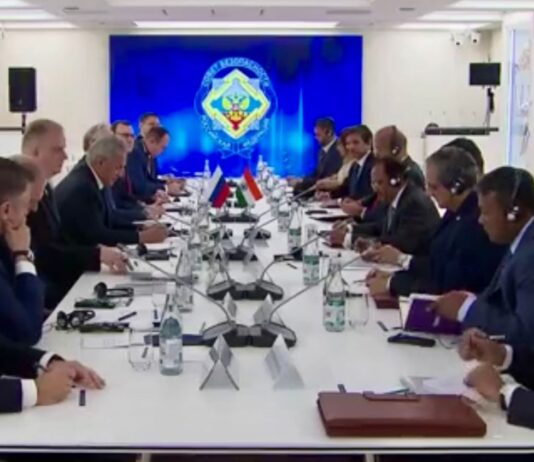 Kremlin Meeting: Putin Welcomes India’s NSA Doval Warmly