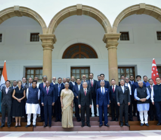 India-Singapore Ministerial Roundtable Focuses on Strengthening Strategic Partnership