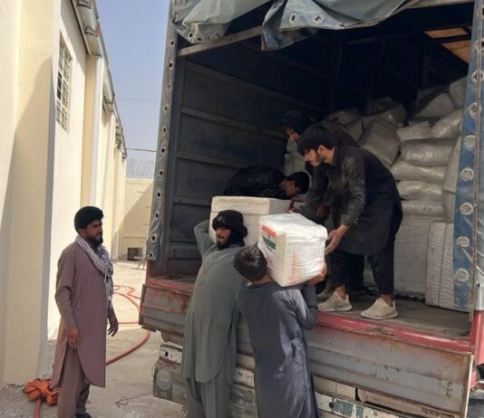 India Delivers Humanitarian Aid to Afghanistan Following Earthquake