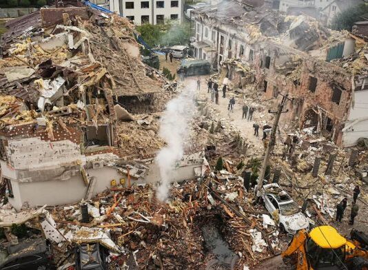 Drone and Missile Strikes by Russia Kill 4, Wound 70 in Ukraine